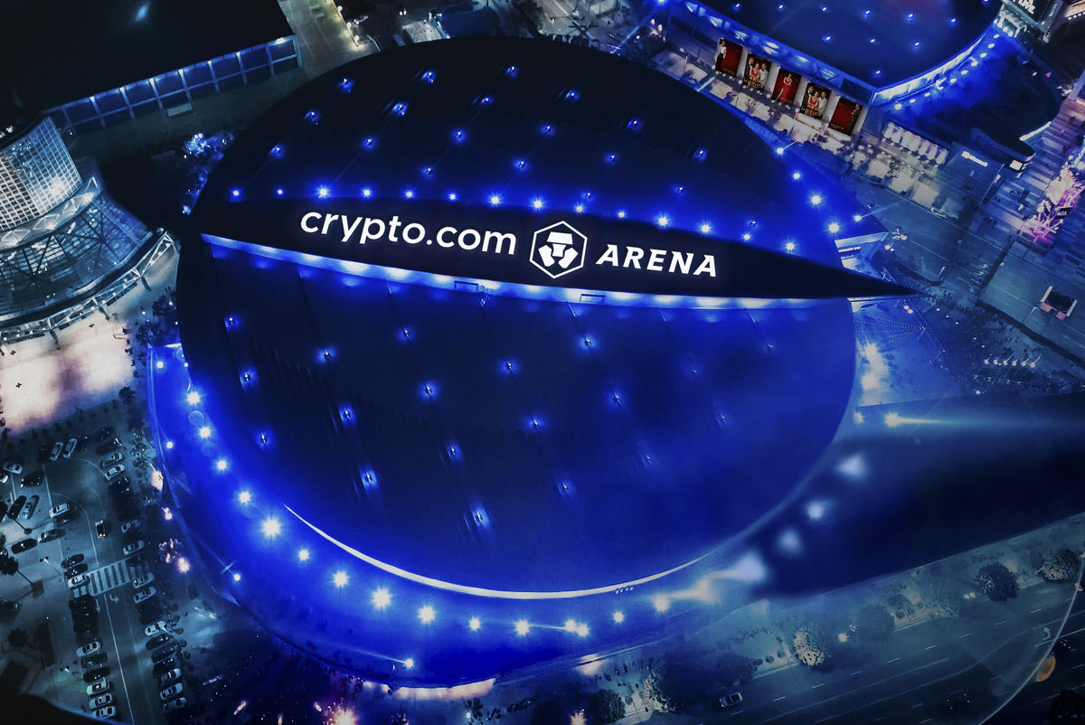 crypto.com loses naming rights to staples center